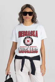 NEBRASKA CORNHUSKERS ALL-TIME CLASSIC SHORT SLEEVE FLOWY TEE