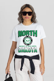 NORTH DAKOTA FIGHTING HAWKS ALL-TIME CLASSIC SHORT SLEEVE FLOWY TEE