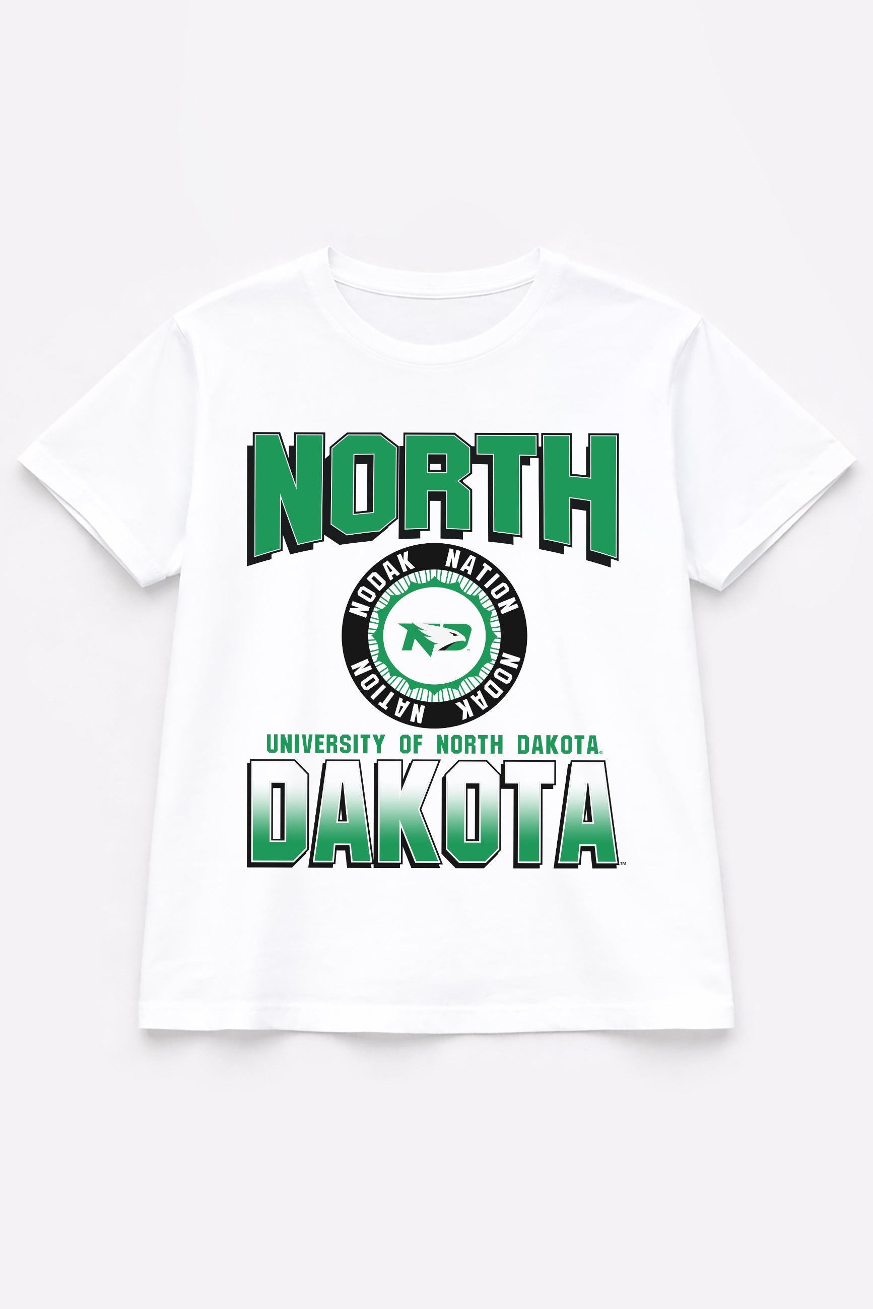 NORTH DAKOTA FIGHTING HAWKS ALL-TIME CLASSIC SHORT SLEEVE FLOWY TEE