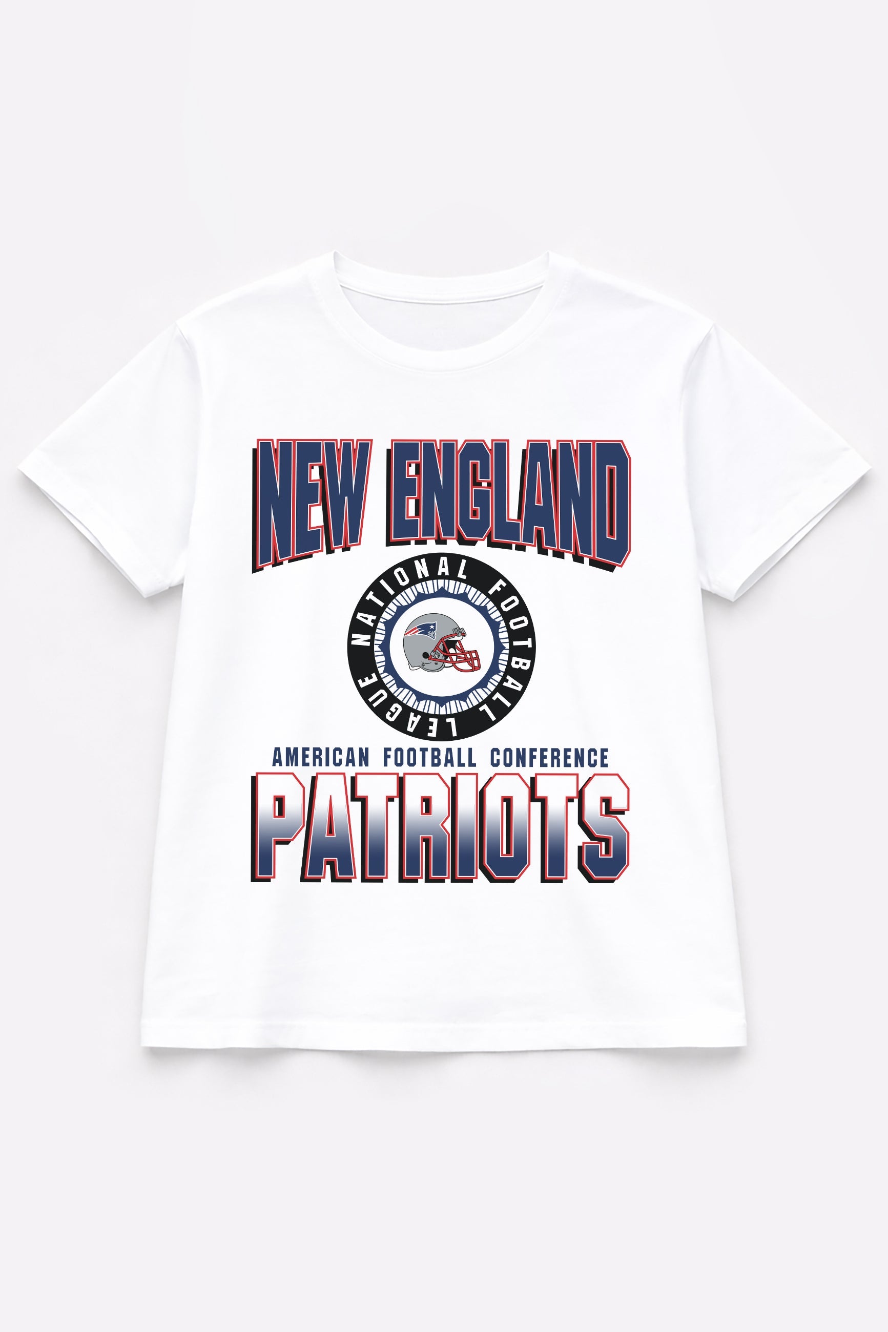NEW ENGLAND PATRIOTS ALL-TIME CLASSIC SHORT SLEEVE FLOWY TEE