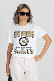 NEW ORLEANS SAINTS ALL-TIME CLASSIC SHORT SLEEVE FLOWY TEE