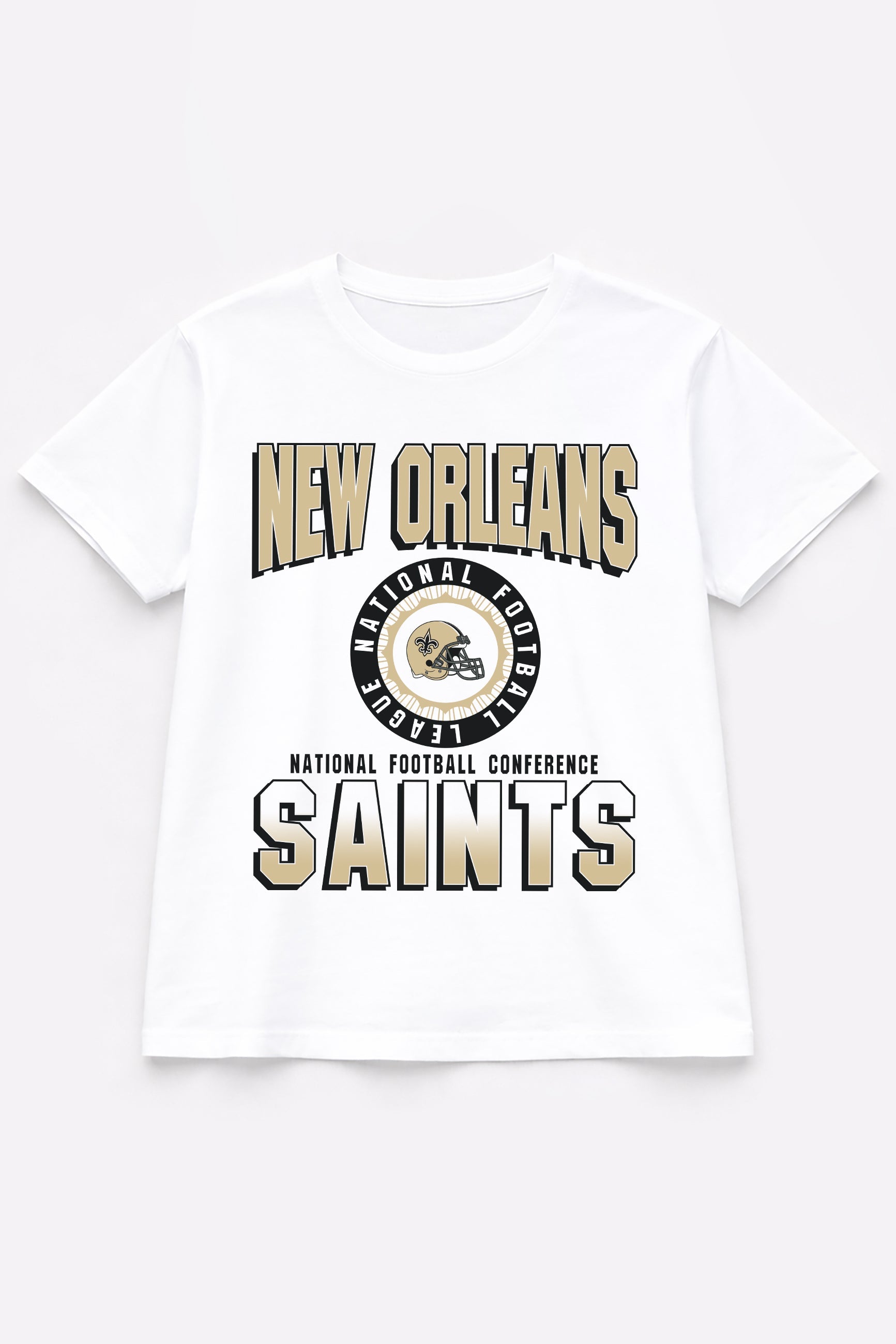 NEW ORLEANS SAINTS ALL-TIME CLASSIC SHORT SLEEVE FLOWY TEE