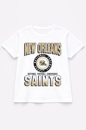 NEW ORLEANS SAINTS ALL-TIME CLASSIC SHORT SLEEVE FLOWY TEE