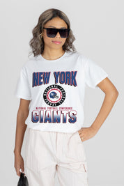 NEW YORK GIANTS ALL-TIME CLASSIC SHORT SLEEVE FLOWY TEE