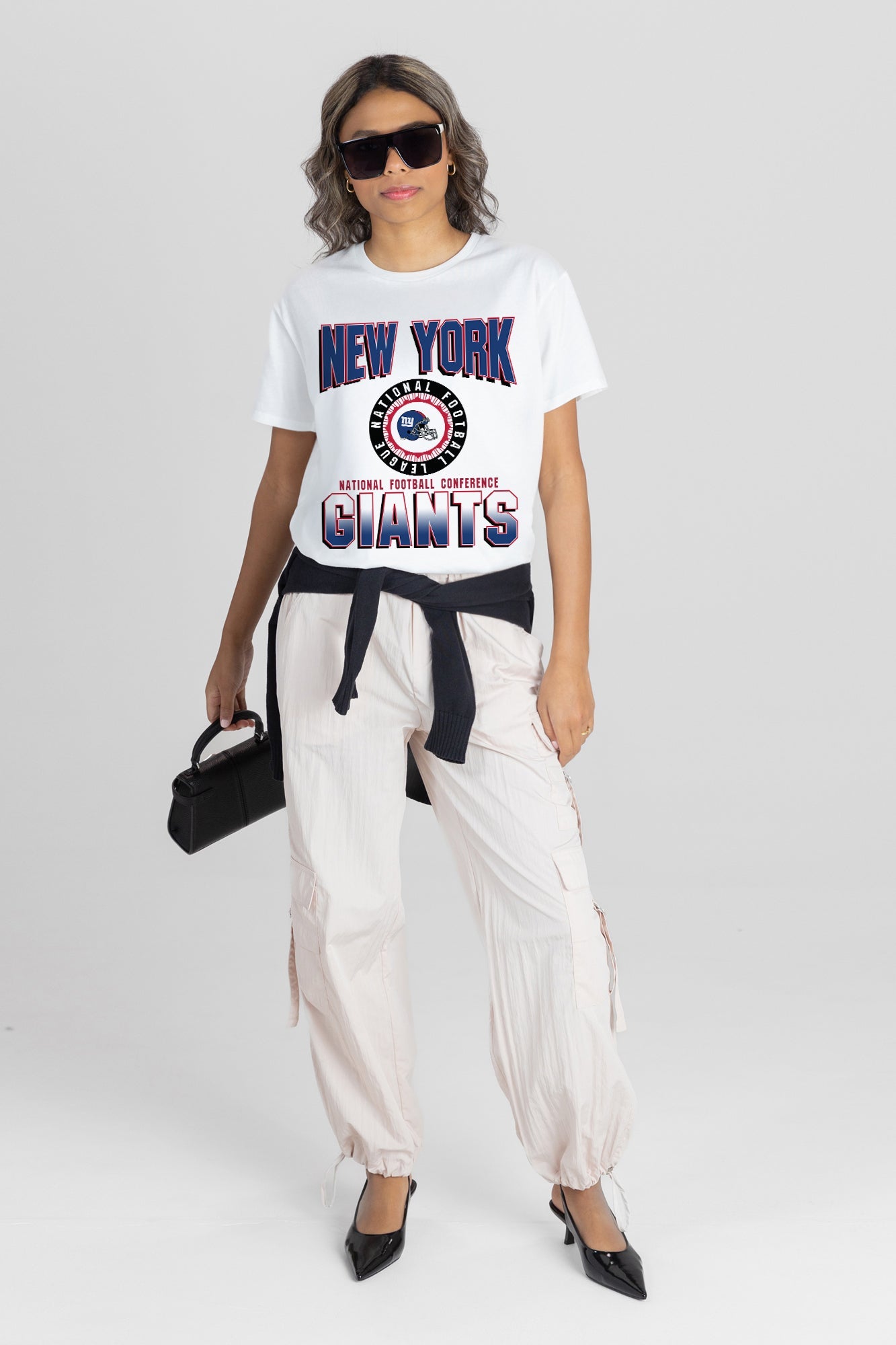 NEW YORK GIANTS ALL-TIME CLASSIC SHORT SLEEVE FLOWY TEE