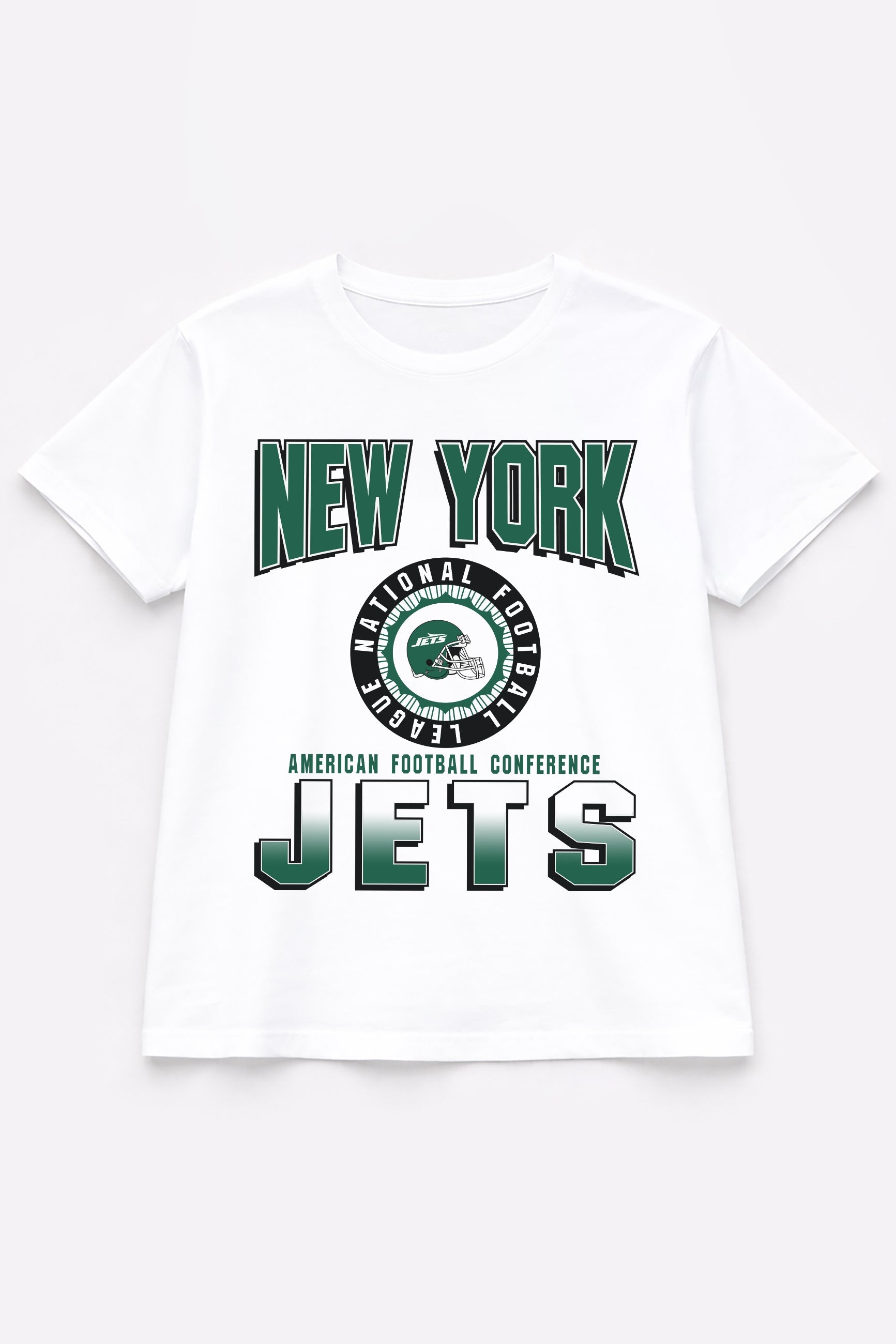NEW YORK JETS ALL-TIME CLASSIC SHORT SLEEVE FLOWY TEE