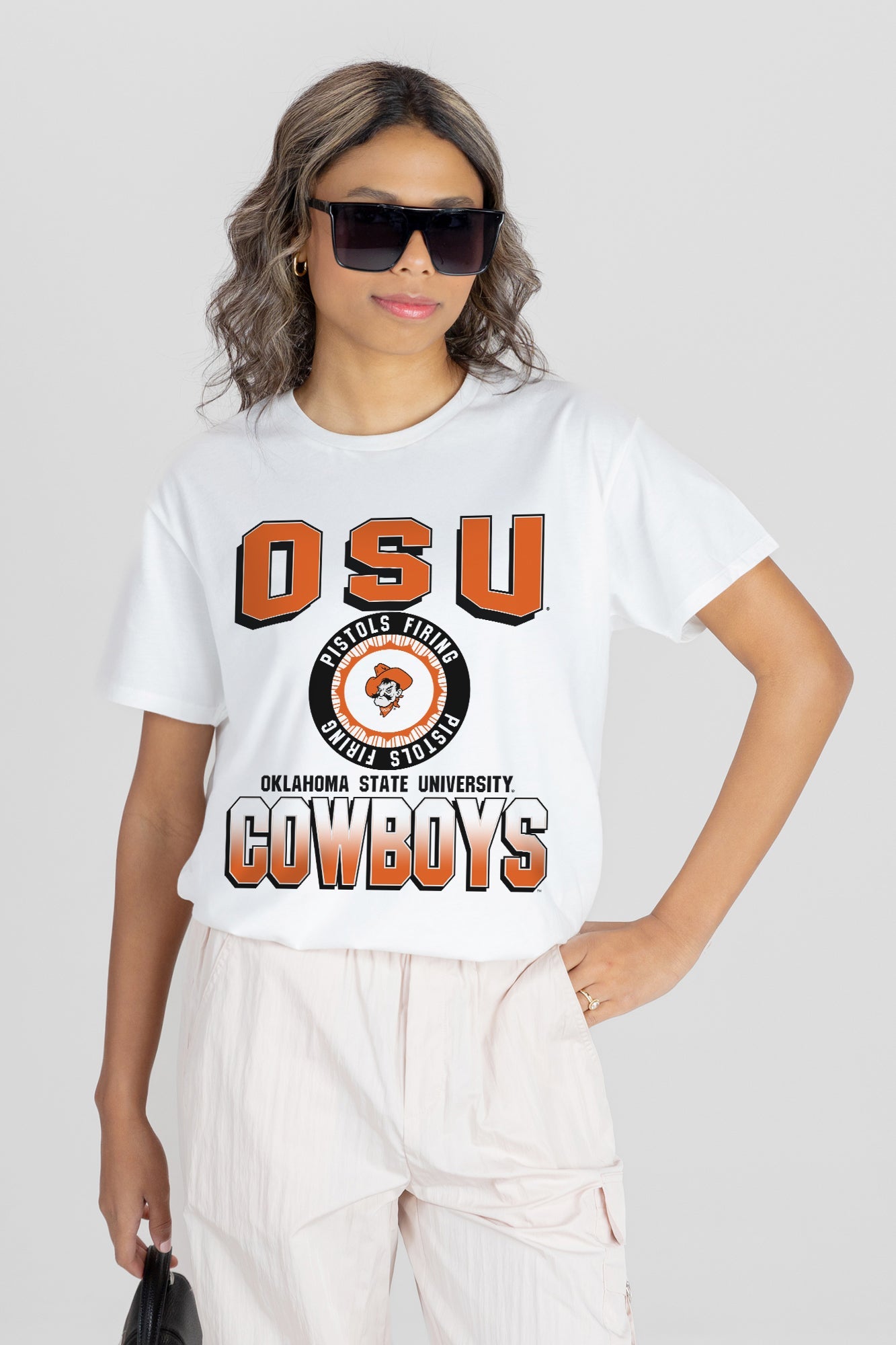 OKLAHOMA STATE COWBOYS ALL-TIME CLASSIC SHORT SLEEVE FLOWY TEE