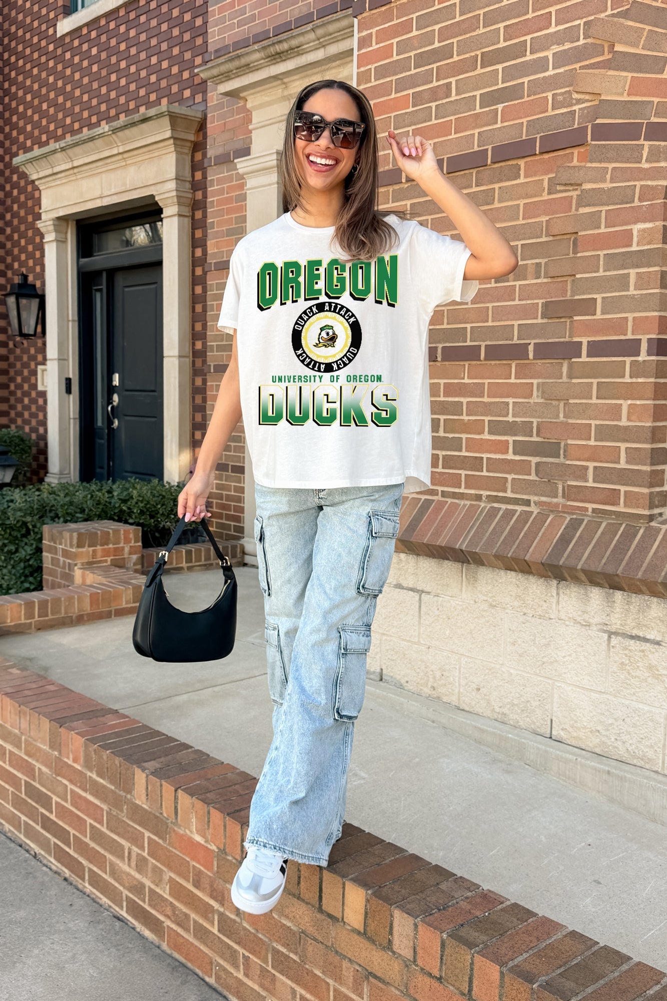 OREGON DUCKS ALL-TIME CLASSIC SHORT SLEEVE FLOWY TEE