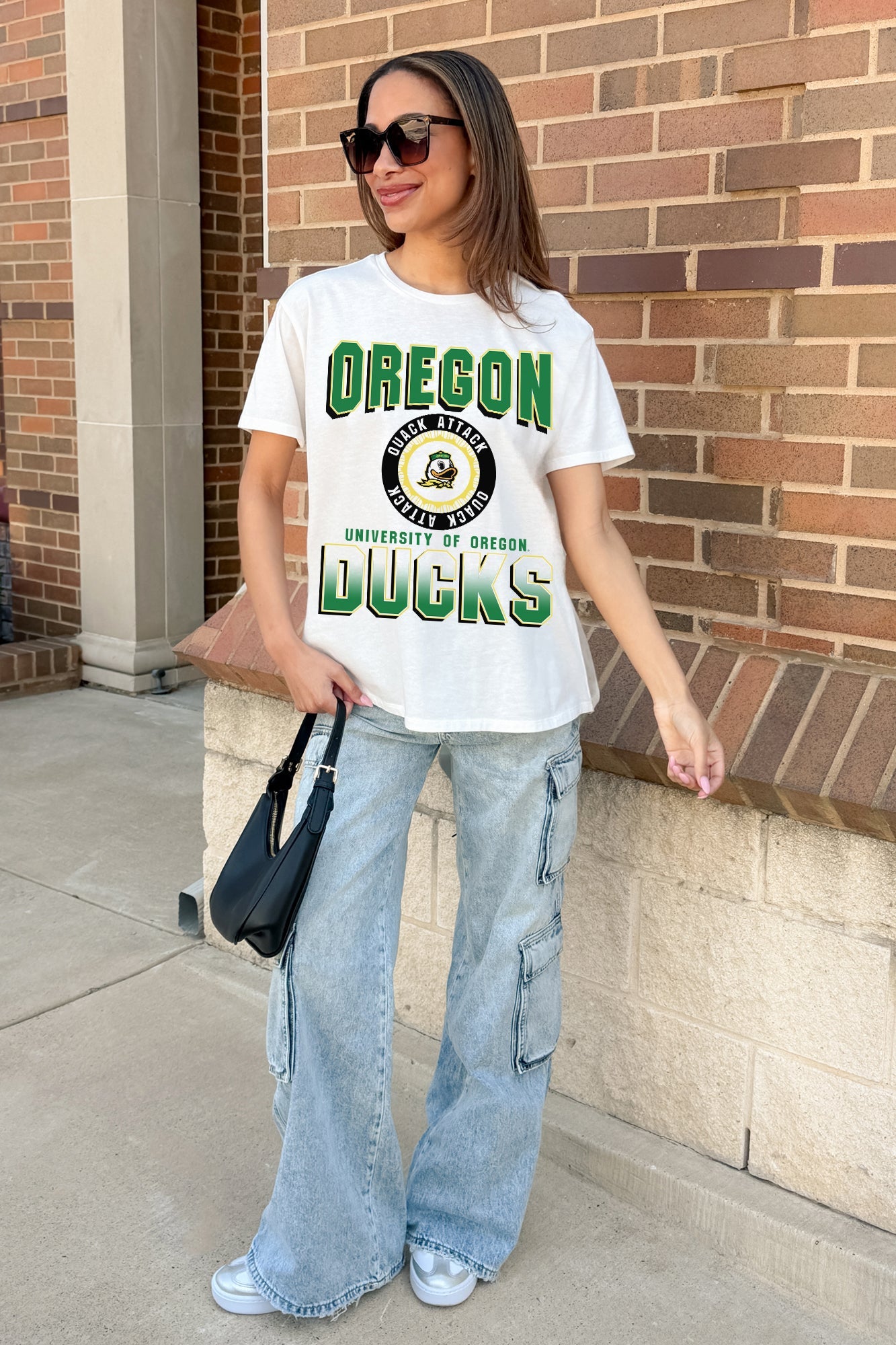 OREGON DUCKS ALL-TIME CLASSIC SHORT SLEEVE FLOWY TEE
