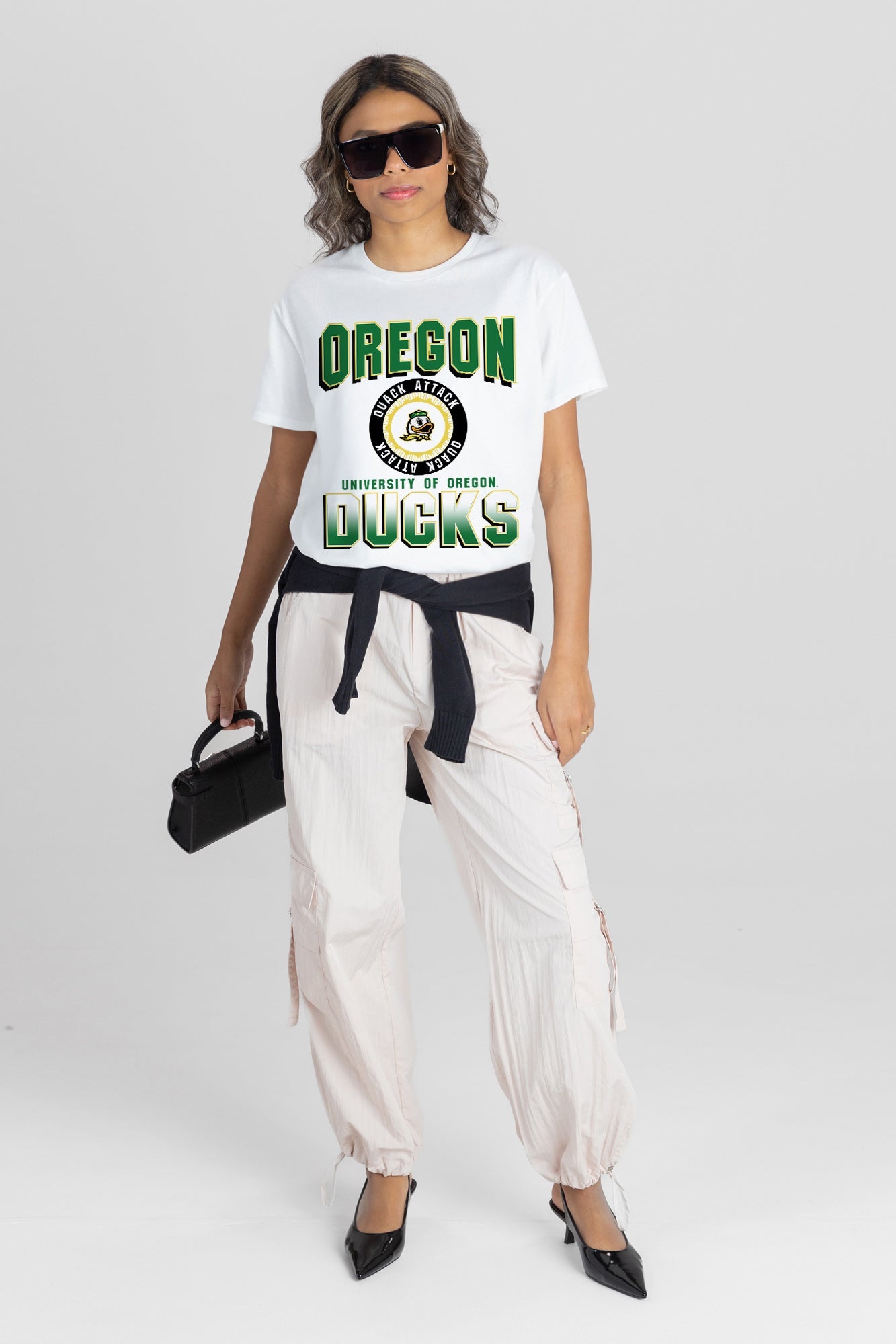 OREGON DUCKS ALL-TIME CLASSIC SHORT SLEEVE FLOWY TEE