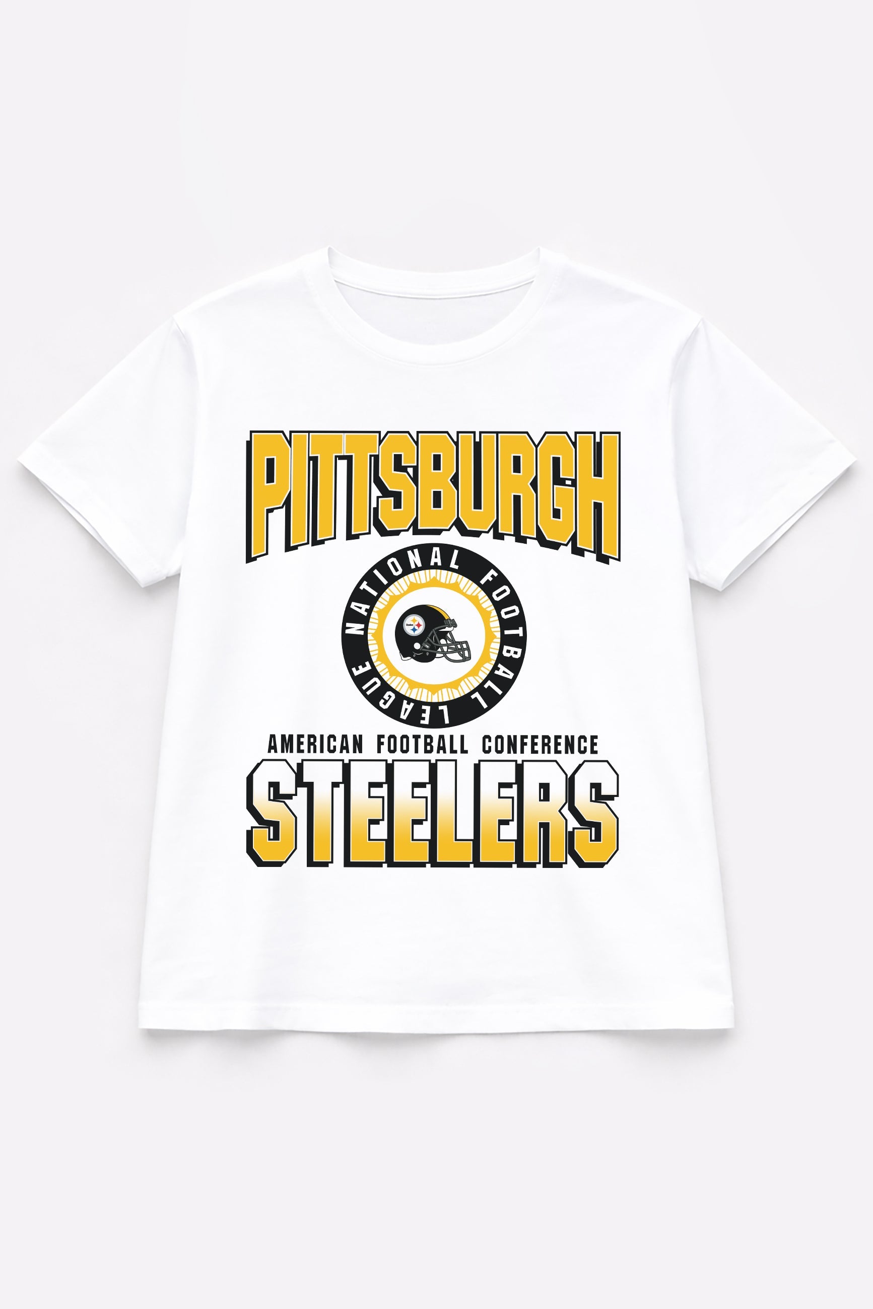 PITTSBURGH STEELERS ALL-TIME CLASSIC SHORT SLEEVE FLOWY TEE