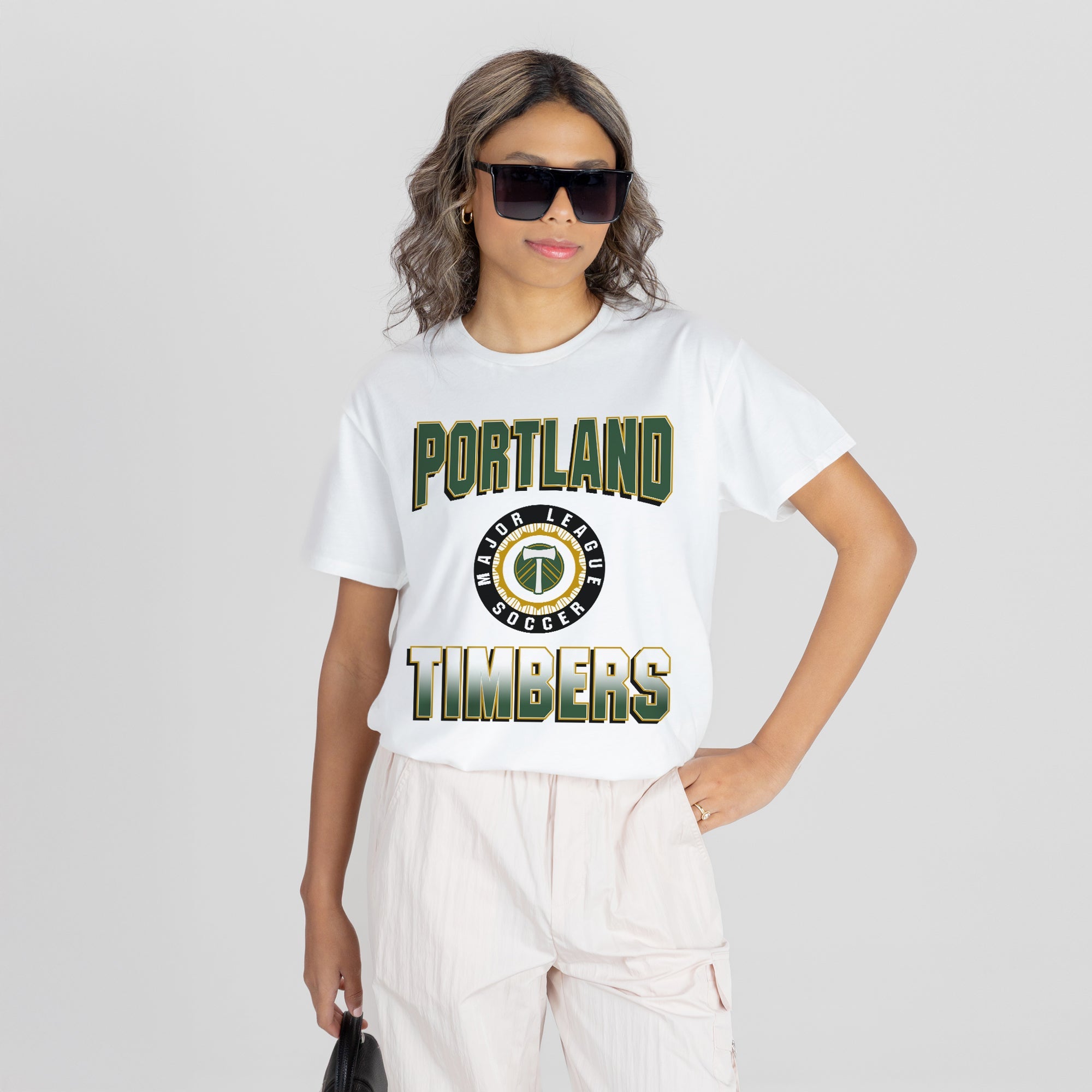 PORTLAND TIMBERS ALL-TIME CLASSIC SHORT SLEEVE FLOWY TEE