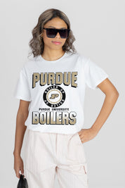 PURDUE BOILERMAKERS ALL-TIME CLASSIC SHORT SLEEVE FLOWY TEE