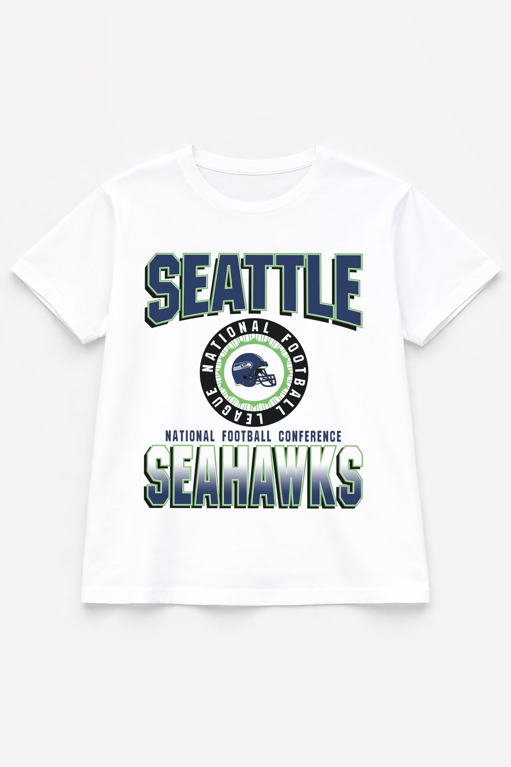 SEATTLE SEAHAWKS ALL-TIME CLASSIC SHORT SLEEVE FLOWY TEE