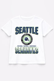 SEATTLE SEAHAWKS ALL-TIME CLASSIC SHORT SLEEVE FLOWY TEE