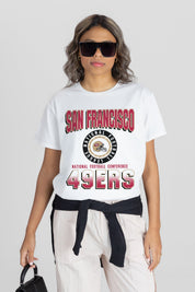 SAN FRANCISCO 49ERS ALL-TIME CLASSIC SHORT SLEEVE FLOWY TEE