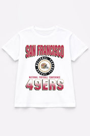 SAN FRANCISCO 49ERS ALL-TIME CLASSIC SHORT SLEEVE FLOWY TEE
