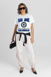 SAN JOSE EARTHQUAKES ALL-TIME CLASSIC SHORT SLEEVE FLOWY TEE