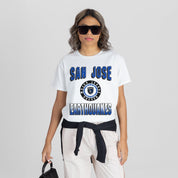 SAN JOSE EARTHQUAKES ALL-TIME CLASSIC SHORT SLEEVE FLOWY TEE