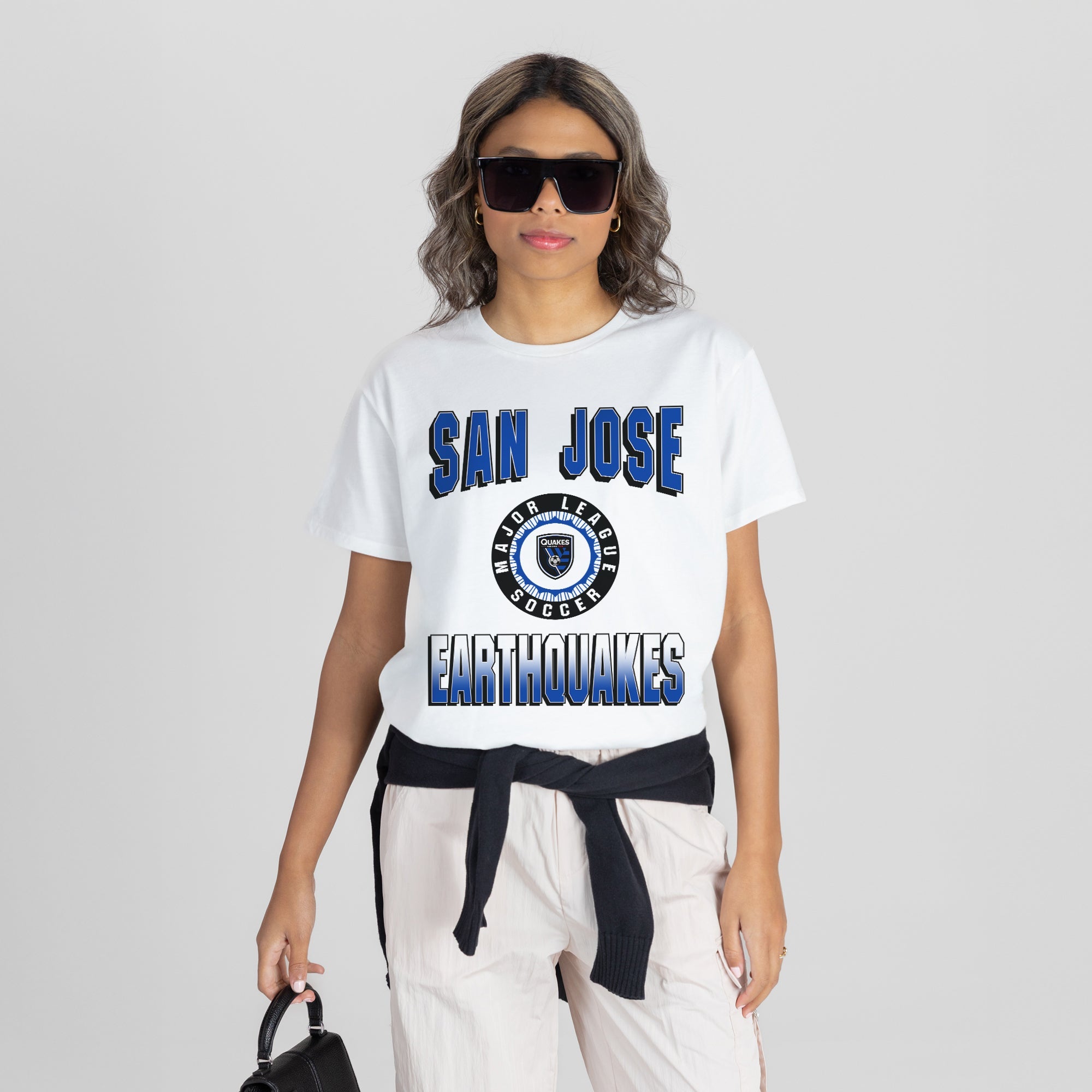 SAN JOSE EARTHQUAKES ALL-TIME CLASSIC SHORT SLEEVE FLOWY TEE