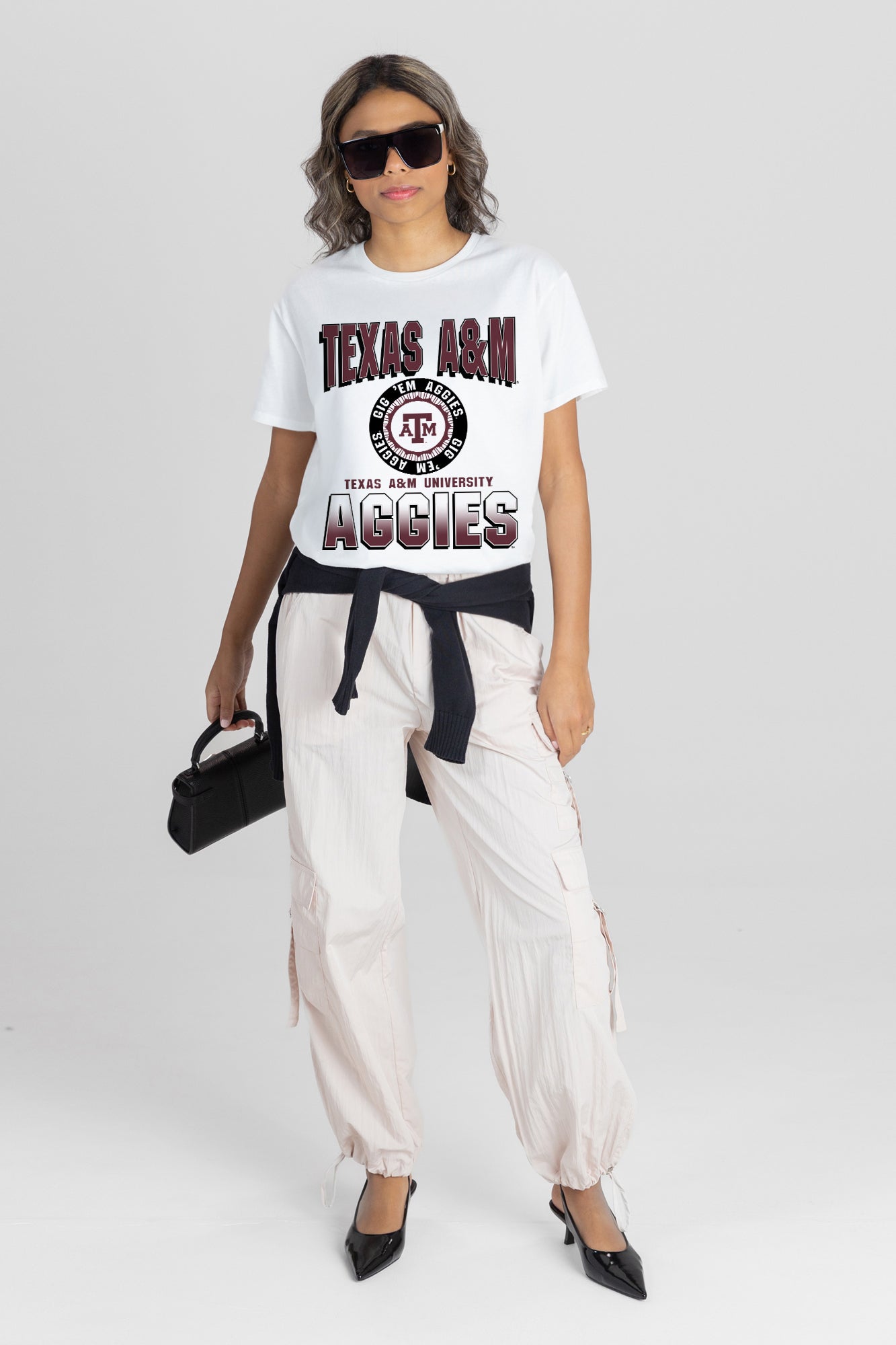 TEXAS A&M AGGIES ALL-TIME CLASSIC SHORT SLEEVE FLOWY TEE