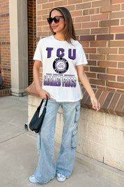 TCU HORNED FROGS ALL-TIME CLASSIC SHORT SLEEVE FLOWY TEE