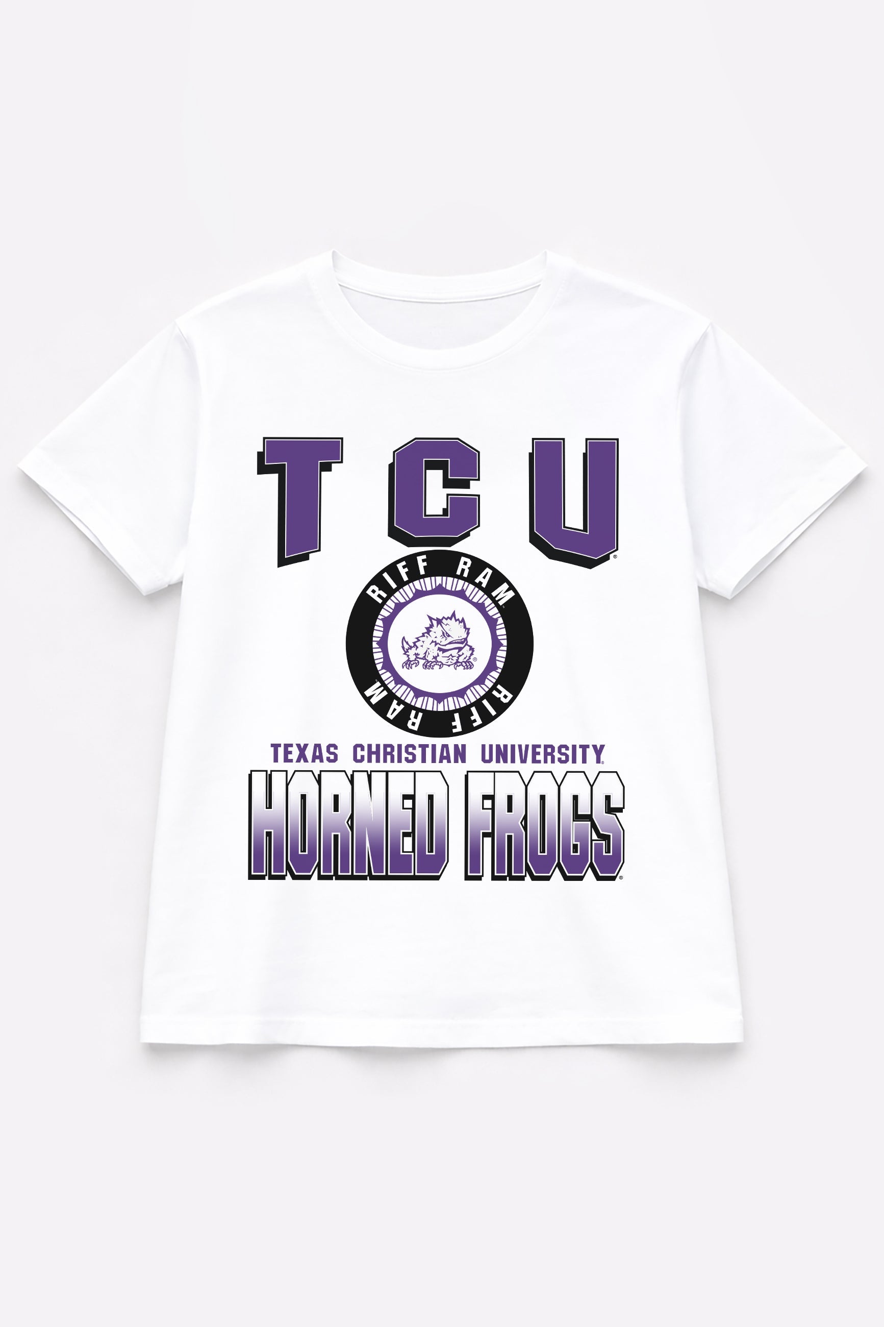 TCU HORNED FROGS ALL-TIME CLASSIC SHORT SLEEVE FLOWY TEE