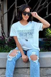 TENNESSEE TITANS NO LIMITS SHORT SLEEVE FLOWY TEE