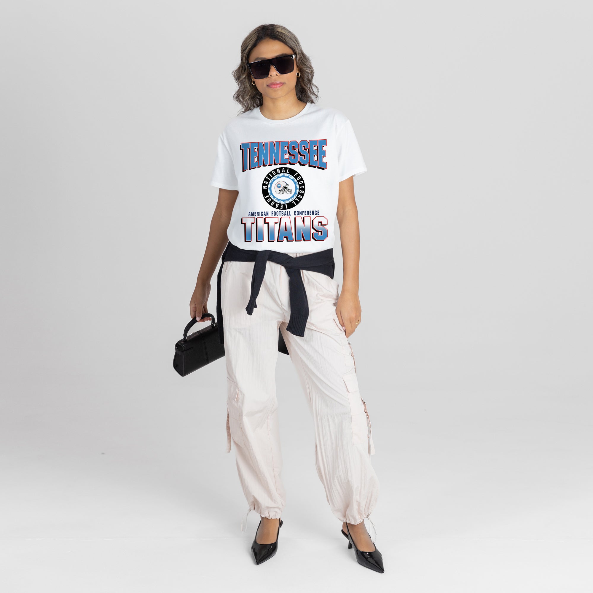 TENNESSEE TITANS ALL-TIME CLASSIC SHORT SLEEVE FLOWY TEE
