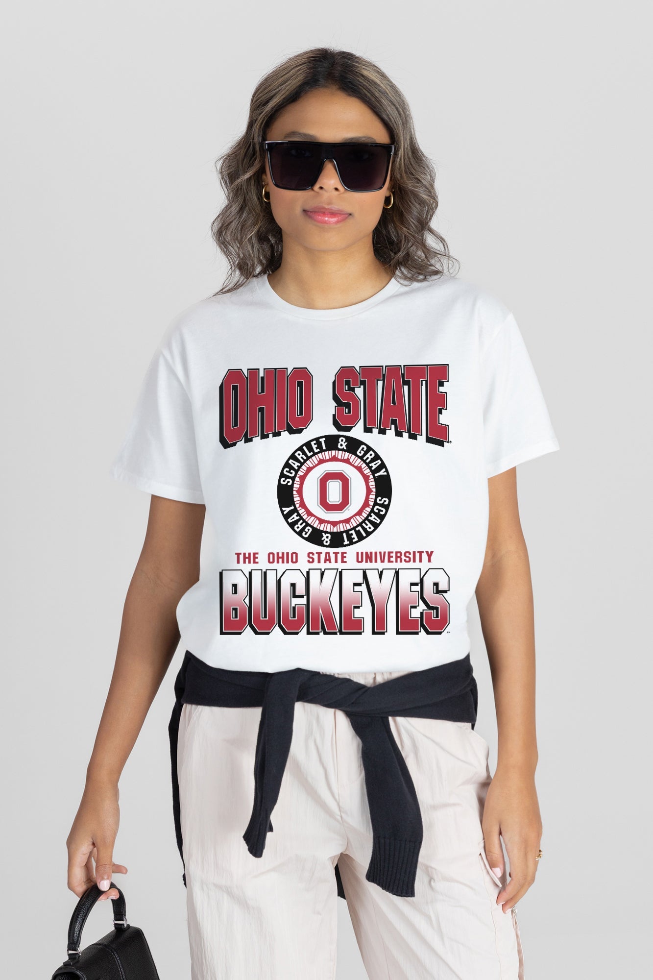 OHIO STATE BUCKEYES ALL-TIME CLASSIC SHORT SLEEVE FLOWY TEE