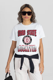 OHIO STATE BUCKEYES ALL-TIME CLASSIC SHORT SLEEVE FLOWY TEE