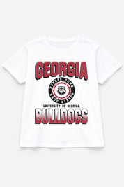 GEORGIA BULLDOGS ALL-TIME CLASSIC SHORT SLEEVE FLOWY TEE