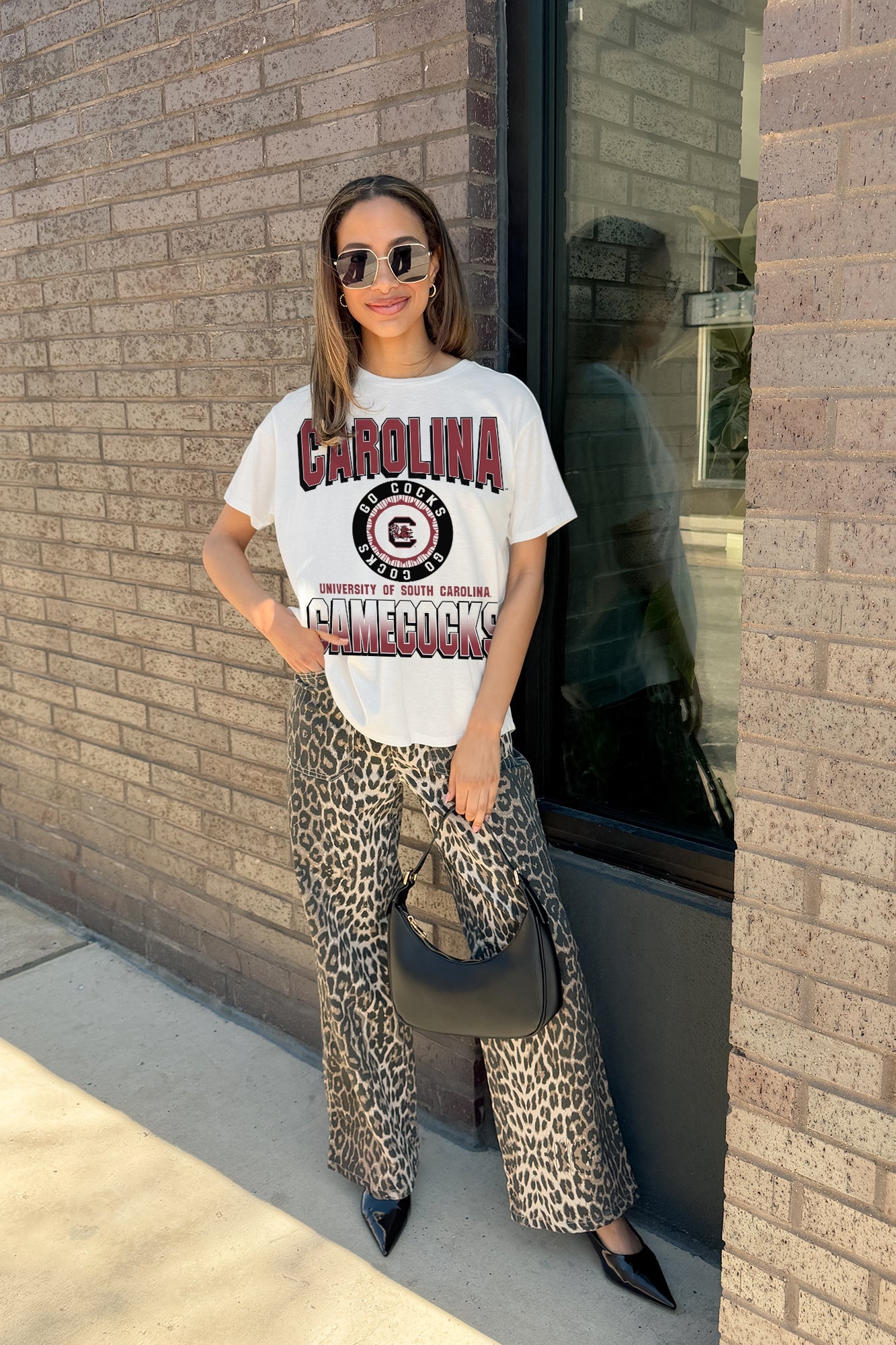 SOUTH CAROLINA GAMECOCKS ALL-TIME CLASSIC SHORT SLEEVE FLOWY TEE