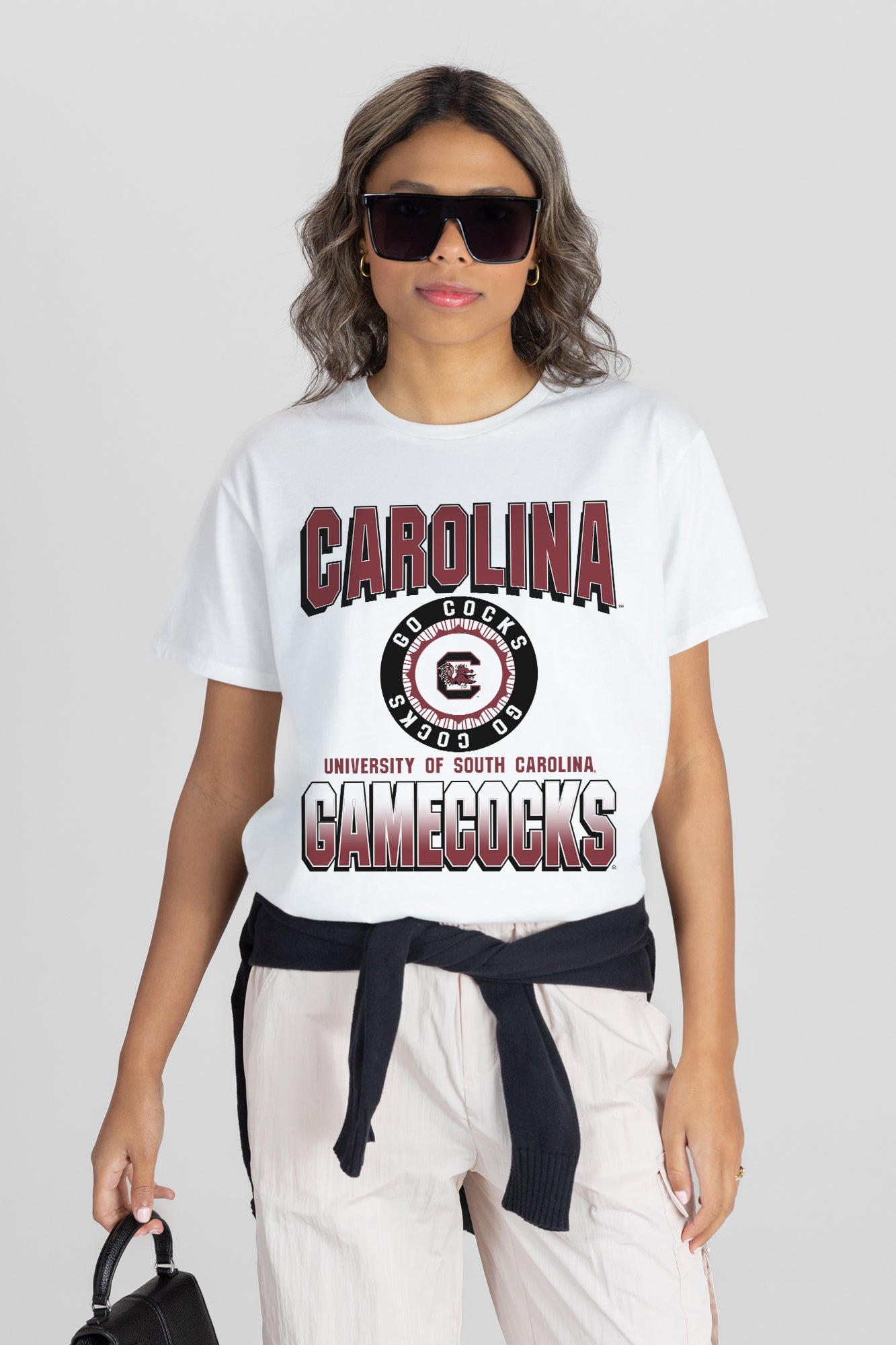 SOUTH CAROLINA GAMECOCKS ALL-TIME CLASSIC SHORT SLEEVE FLOWY TEE