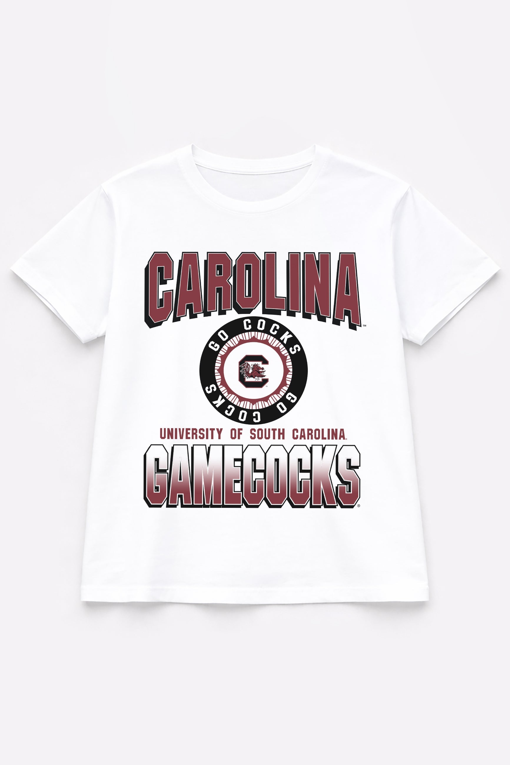 SOUTH CAROLINA GAMECOCKS ALL-TIME CLASSIC SHORT SLEEVE FLOWY TEE