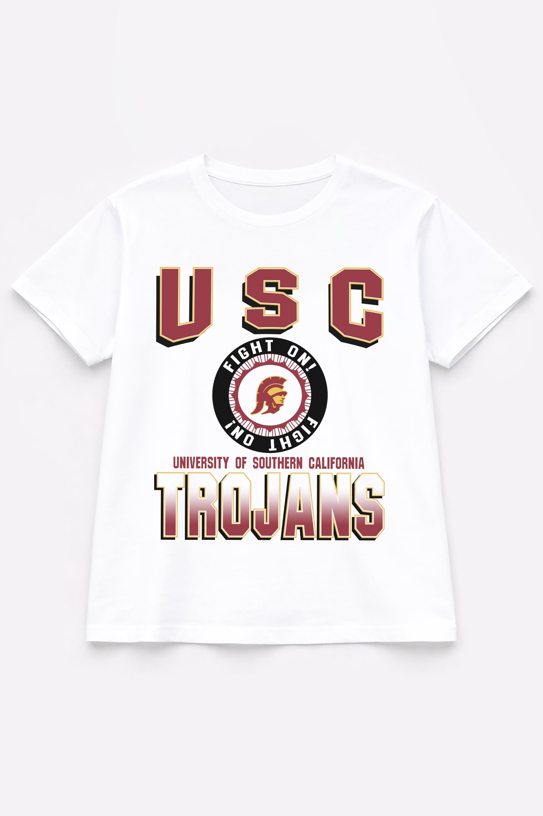 USC TROJANS ALL-TIME CLASSIC SHORT SLEEVE FLOWY TEE