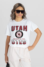 UTAH UTES ALL-TIME CLASSIC SHORT SLEEVE FLOWY TEE
