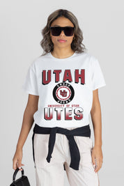 UTAH UTES ALL-TIME CLASSIC SHORT SLEEVE FLOWY TEE