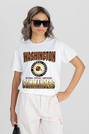 WASHINGTON COMMANDERS ALL-TIME CLASSIC SHORT SLEEVE FLOWY TEE