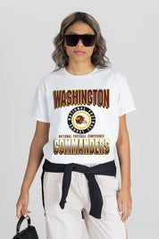 WASHINGTON COMMANDERS ALL-TIME CLASSIC SHORT SLEEVE FLOWY TEE
