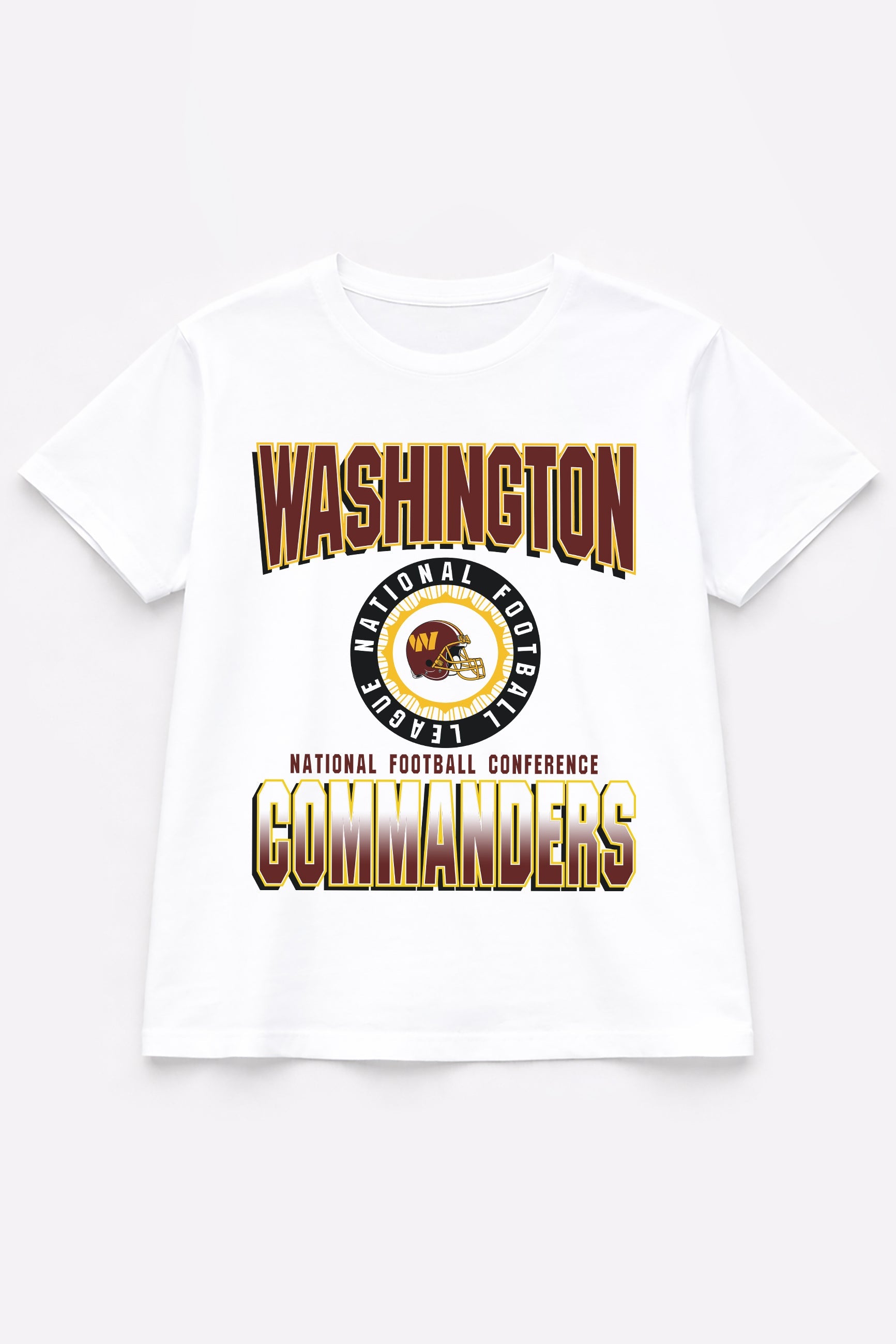WASHINGTON COMMANDERS ALL-TIME CLASSIC SHORT SLEEVE FLOWY TEE