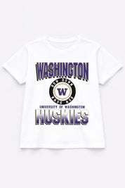 WASHINGTON HUSKIES ALL-TIME CLASSIC SHORT SLEEVE FLOWY TEE