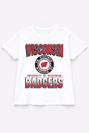 WISCONSIN BADGERS ALL-TIME CLASSIC SHORT SLEEVE FLOWY TEE