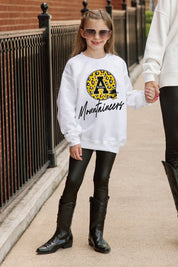 APPALACHIAN STATE MOUNTAINEERS WILD BREAKTHROUGH YOUTH PREMIUM FLEECE SWEATSHIRT