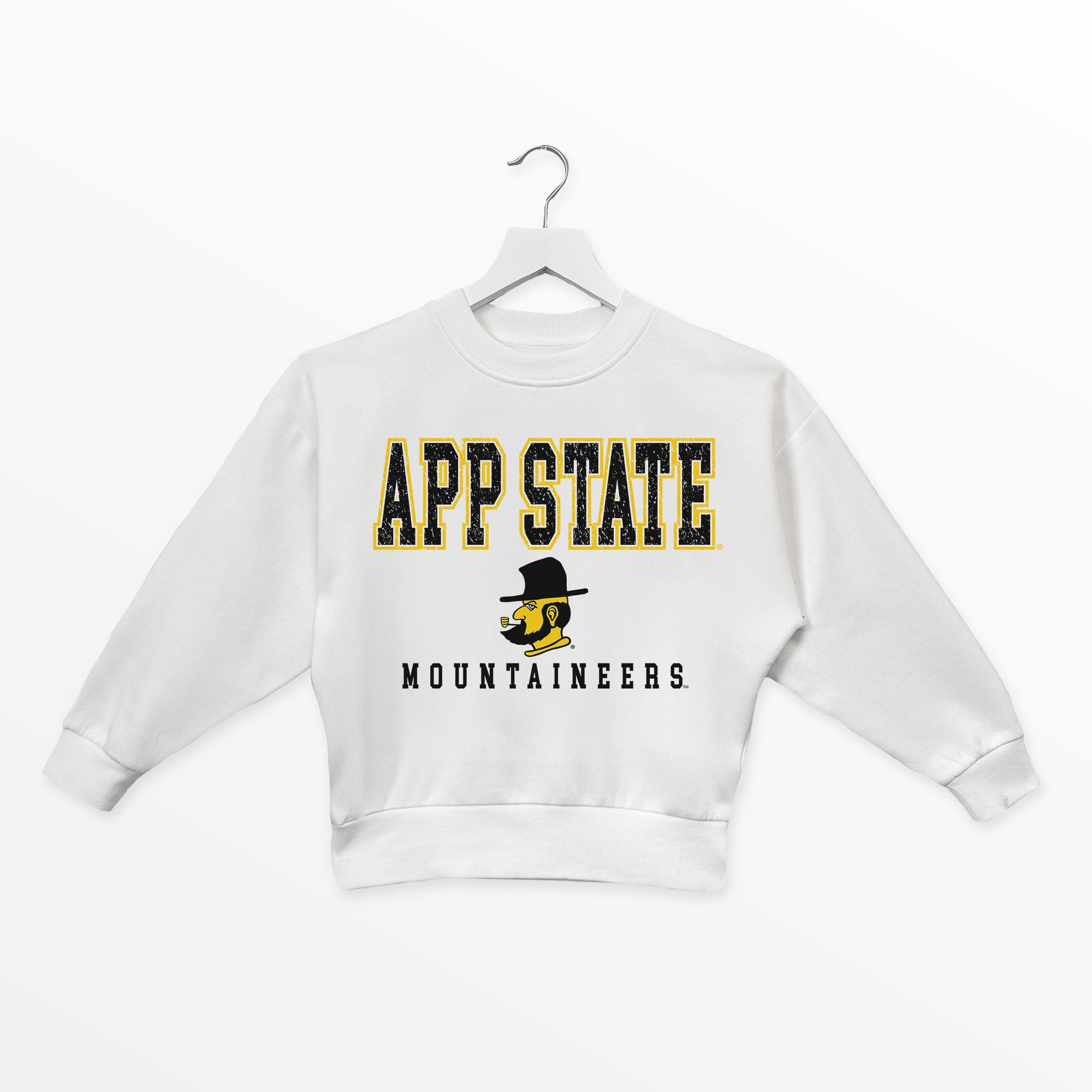 APPALACHIAN STATE MOUNTAINEERS FREESTYLE YOUTH PREMIUM FLEECE SWEATSHIRT