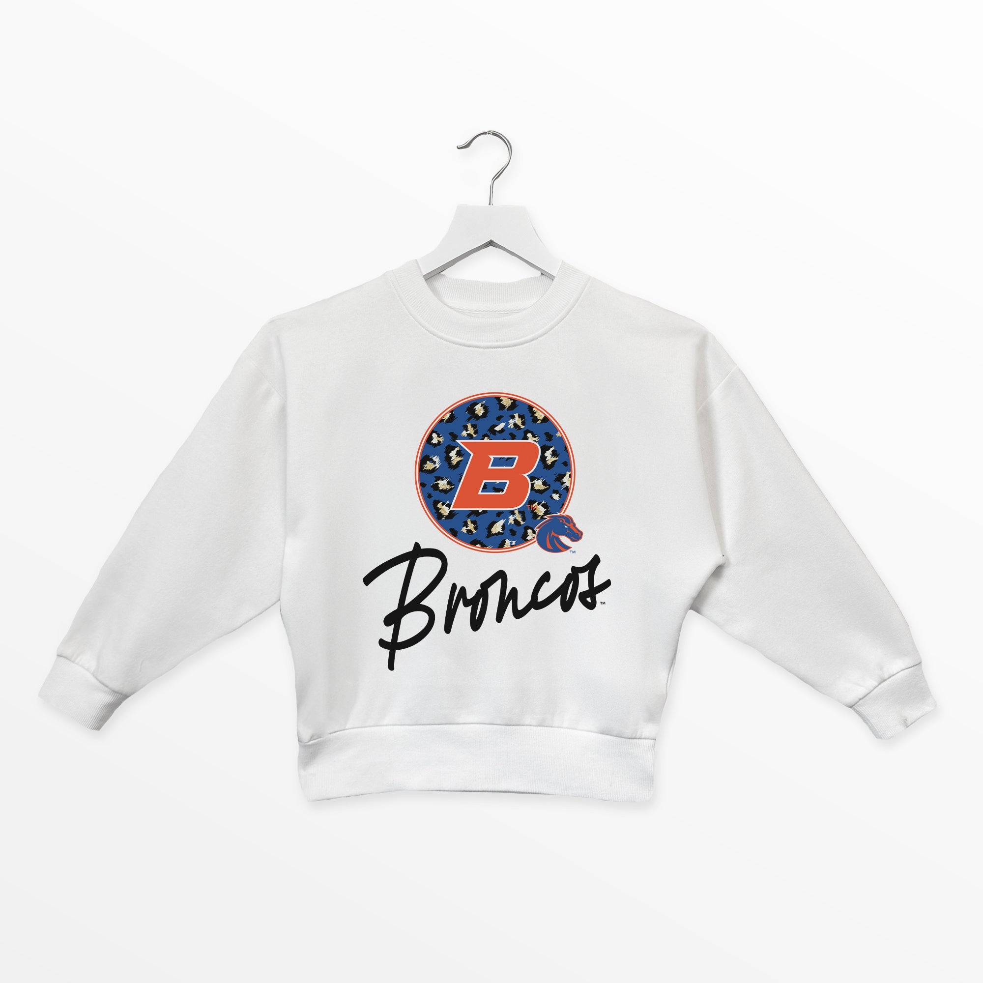 BOISE STATE BRONCOS WILD BREAKTHROUGH YOUTH PREMIUM FLEECE SWEATSHIRT