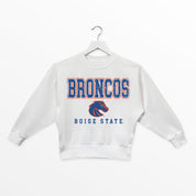 BOISE STATE BRONCOS FREESTYLE YOUTH PREMIUM FLEECE SWEATSHIRT