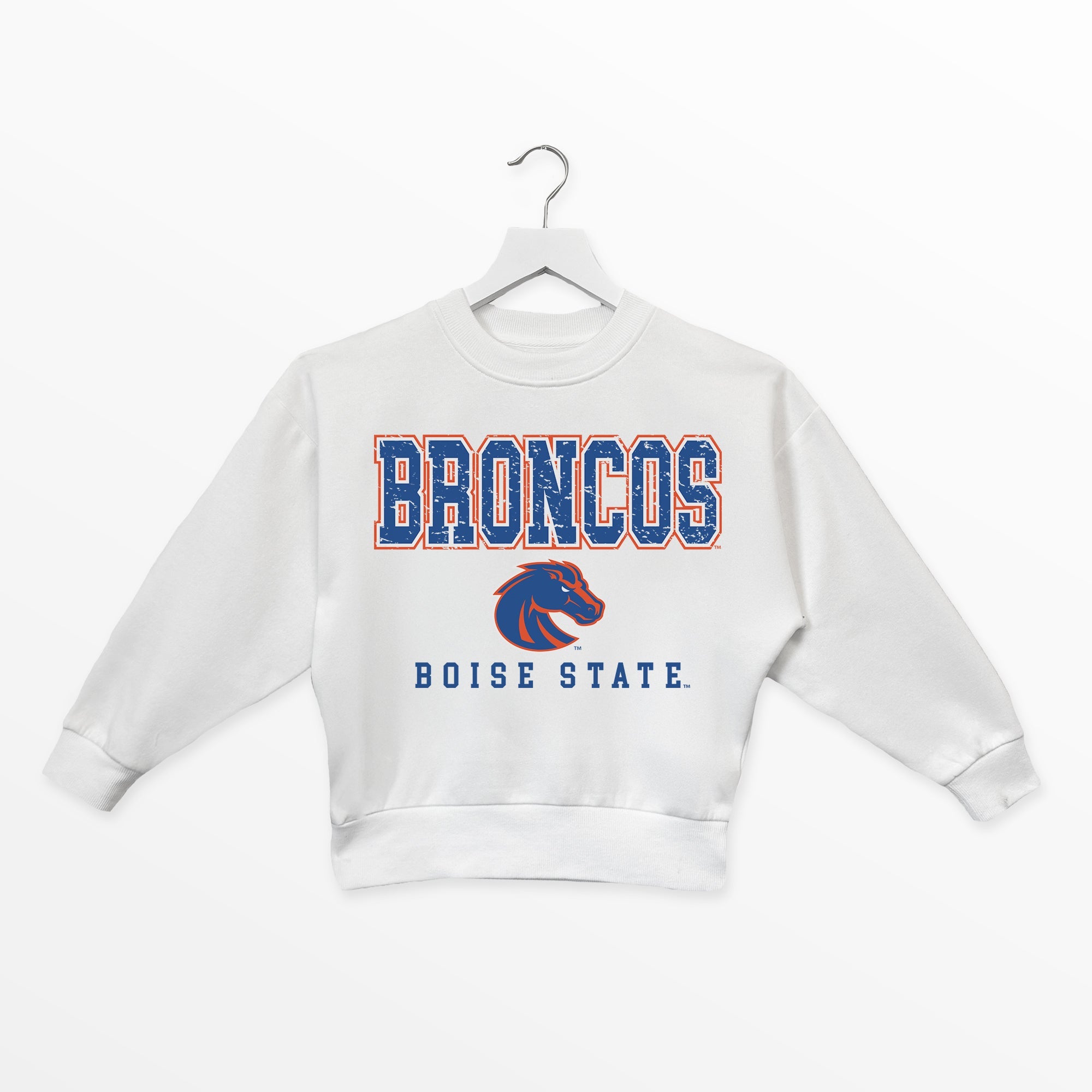BOISE STATE BRONCOS FREESTYLE YOUTH PREMIUM FLEECE SWEATSHIRT