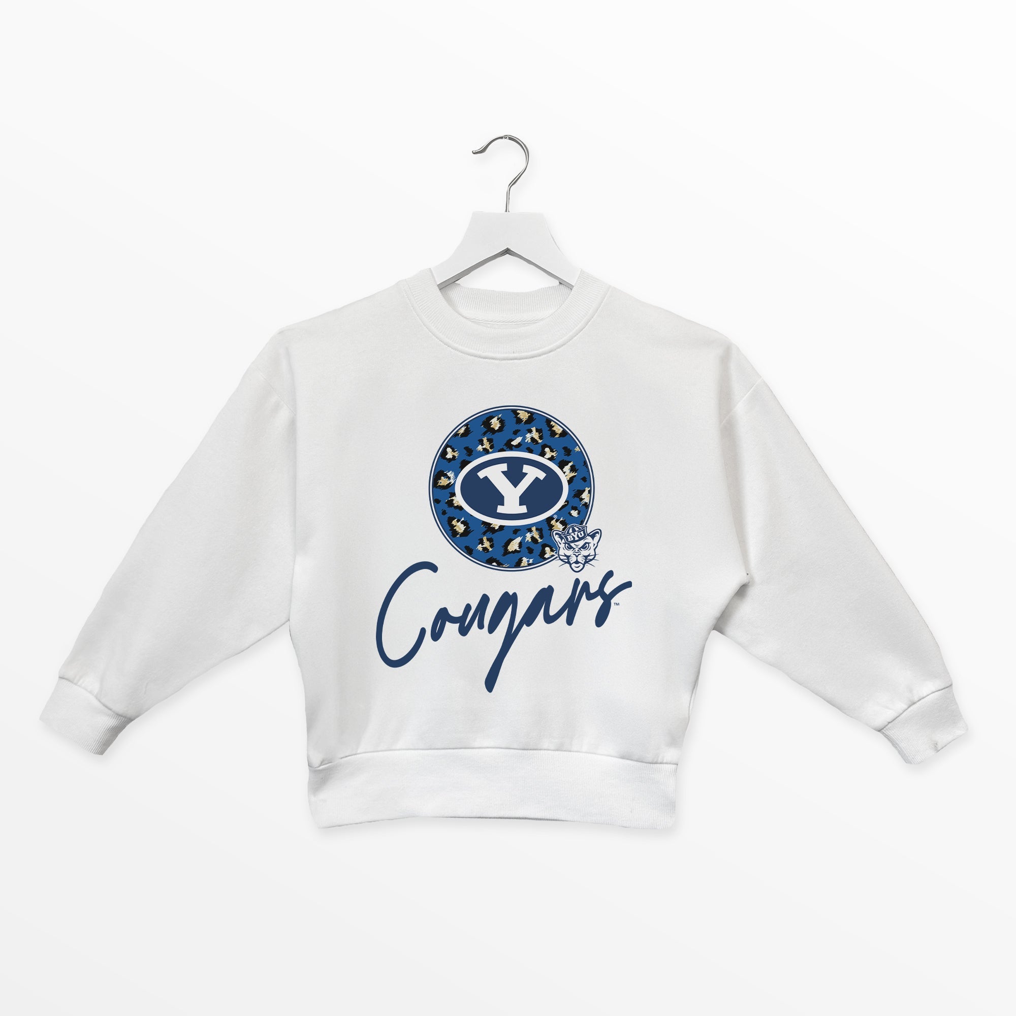 BYU COUGARS WILD BREAKTHROUGH YOUTH PREMIUM FLEECE SWEATSHIRT