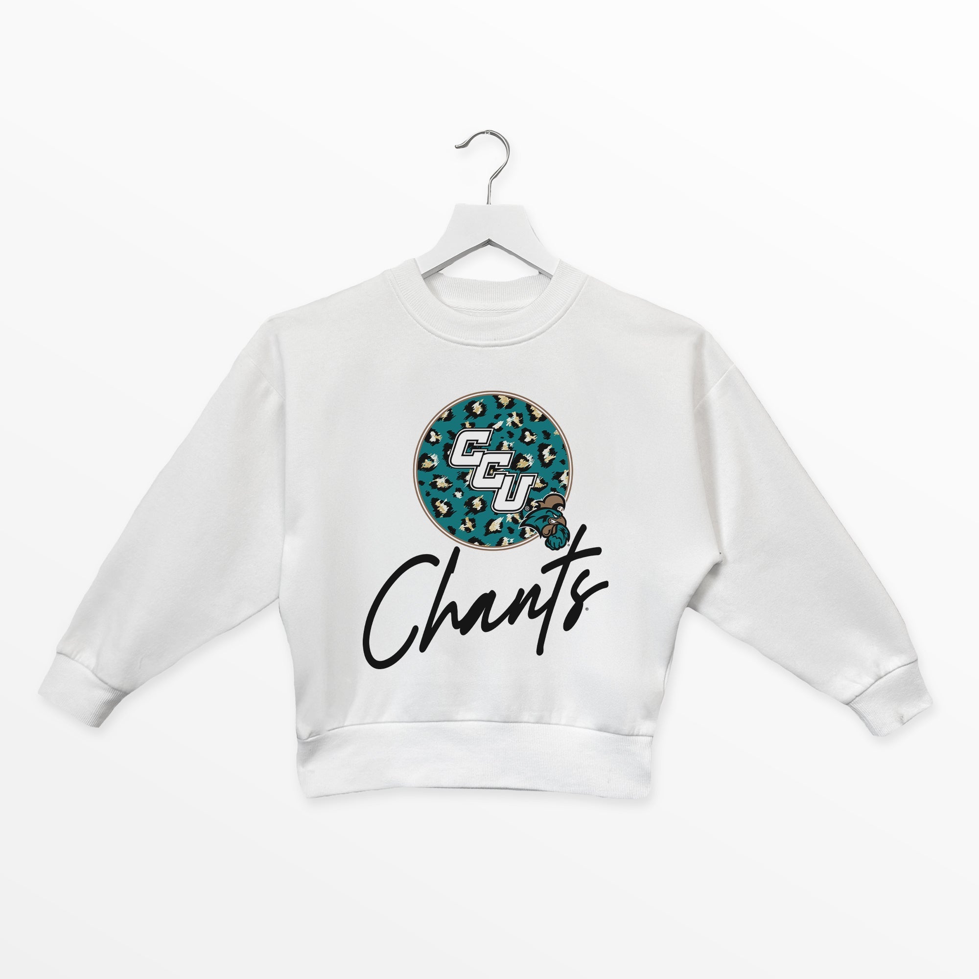 COASTAL CAROLINA CHANTICLEERS WILD BREAKTHROUGH YOUTH PREMIUM FLEECE SWEATSHIRT